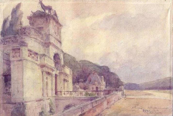 Chateau d'Anet - 1918 - Porte de Diane